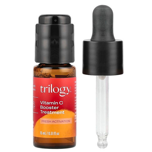 <img alt="Trilogy, Vitamin C Booster Treatment, 0.51 fl oz (15 ml)" title="Trilogy, Vitamin C Booster Treatment, 0.51 fl oz (15 ml),9421017769598"