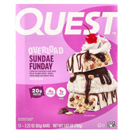 <img alt="Quest Nutrition, Overload Protein Bar, Sundae Funday, 12 Bars, 2.22 oz (63 g) Each" title="Quest Nutrition, Overload Protein Bar, Sundae Funday, 12 Bars, 2.22 oz (63 g) Each,888849015825"