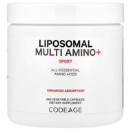 <img alt="Codeage, Liposomal Multi Amino+, Sport, 240 Vegetable Capsules" title="Codeage, Liposomal Multi Amino+, Sport, 240 Vegetable Capsules,850043333876"