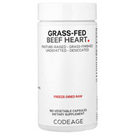 <img alt="Codeage, Grass-Fed Beef Heart, 180 Vegetable Capsules" title="Codeage, Grass-Fed Beef Heart, 180 Vegetable Capsules,853919008076"