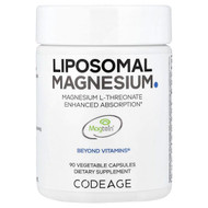 <img alt="Codeage, Liposomal Magnesium L-Threonate, 90 Vegetable Capsules" title="Codeage, Liposomal Magnesium L-Threonate, 90 Vegetable Capsules,850049609258"