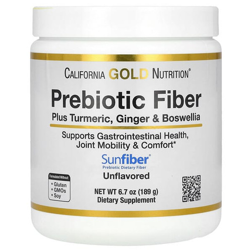 <img alt="California Gold Nutrition, Prebiotic Fiber Plus Turmeric Extract, Organic Ginger Extract and Boswellia Extract , 6.7 oz (189 g)" title="California Gold Nutrition, Prebiotic Fiber Plus Turmeric Extract, Organic Ginger Extract and Boswellia Extract , 6.7 oz (189 g),898220020324"