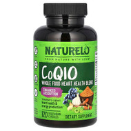 <img alt="NATURELO, CoQ10, Whole Food Heart Health Blend, 120 Vegetarian Capsules" title="NATURELO, CoQ10, Whole Food Heart Health Blend, 120 Vegetarian Capsules,840284400024"