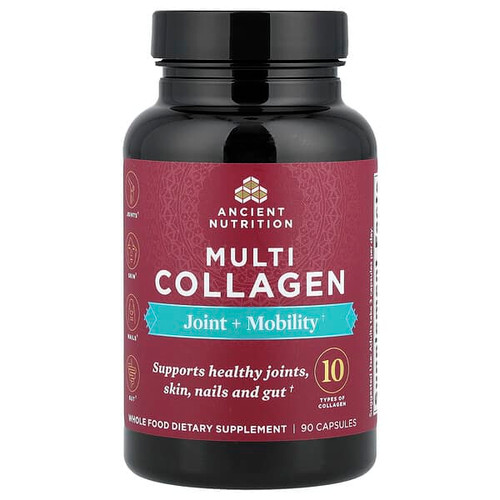 <img alt="Ancient Nutrition, Multi Collagen, Joint + Mobility, 90 Capsules" title="Ancient Nutrition, Multi Collagen, Joint + Mobility, 90 Capsules,816401025166"