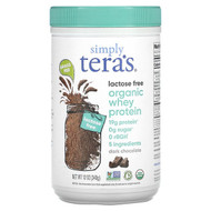 <img alt="Simply Teras, Organic Whey Protein, Lactose Free, Dark Chocolate, 12 oz (340 g)" title="Simply Teras, Organic Whey Protein, Lactose Free, Dark Chocolate, 12 oz (340 g),851316006534"