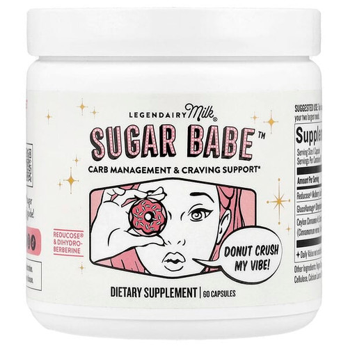 <img alt="Legendairy Milk, Sugar Babe, Carb Management & Craving Support, 60 Capsules" title="Legendairy Milk, Sugar Babe, Carb Management & Craving Support, 60 Capsules,810097410572"