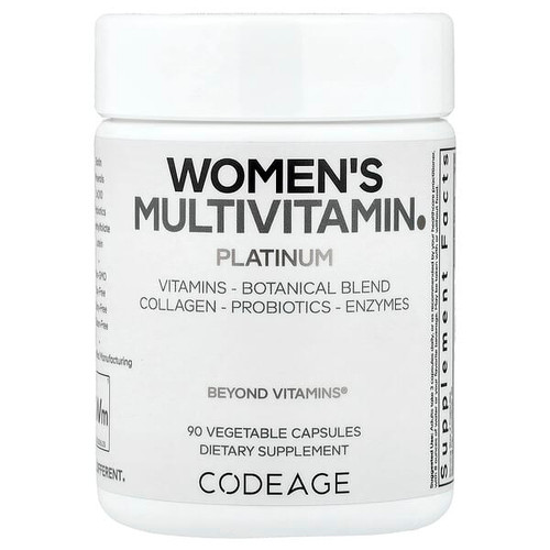 <img alt="Codeage, Womens Multivitamin, Platinum, 90 Vegetable Capsules" title="Codeage, Womens Multivitamin, Platinum, 90 Vegetable Capsules,850068815975"