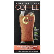 <img alt="Chike Nutrition, High Protein Iced Coffee, Cinnamon, 12 Packets, 1.06 oz (30 g) Each" title="Chike Nutrition, High Protein Iced Coffee, Cinnamon, 12 Packets, 1.06 oz (30 g) Each,185689000203"