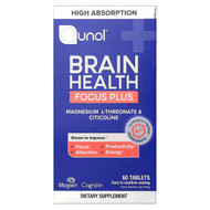 <img alt="Qunol, Brain Health, Focus Plus, 60 Tablets" title="Qunol, Brain Health, Focus Plus, 60 Tablets,850052593438"