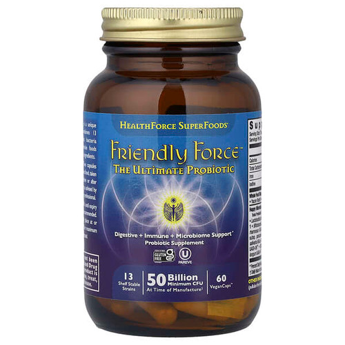 <img alt="HealthForce Superfoods, Friendly Force, The Ultimate Probiotic, 60 VeganCaps" title="HealthForce Superfoods, Friendly Force, The Ultimate Probiotic, 60 VeganCaps,650786004169"