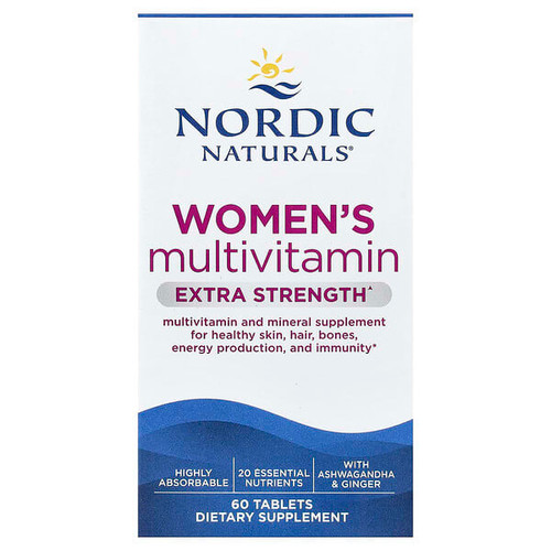 <img alt="Nordic Naturals, Womens Multivitamin, 60 Tablets" title="Nordic Naturals, Womens Multivitamin, 60 Tablets,768990015526"