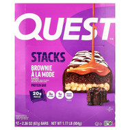 <img alt="Quest Nutrition, Stacks, Protein Bar, Brownie A La Mode, 12 Bars, 2.36 oz (67 g) Each" title="Quest Nutrition, Stacks, Protein Bar, Brownie A La Mode, 12 Bars, 2.36 oz (67 g) Each,888849018369"