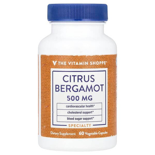 <img alt="The Vitamin Shoppe, Citrus Bergamot, 500 mg, 60 Vegetable Capsules" title="The Vitamin Shoppe, Citrus Bergamot, 500 mg, 60 Vegetable Capsules,766536003662"