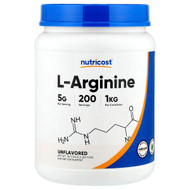 <img alt="Nutricost, L-Arginine, Unflavored, 35.7 oz (1 kg)" title="Nutricost, L-Arginine, Unflavored, 35.7 oz (1 kg),810139573654"