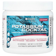 <img alt="Jigsaw Health, Potassium Cocktail, Sugar-Free Electrolyte Drink Mix, Blue Raspberry, 11.9 oz (336 g)" title="Jigsaw Health, Potassium Cocktail, Sugar-Free Electrolyte Drink Mix, Blue Raspberry, 11.9 oz (336 g),876634002143"