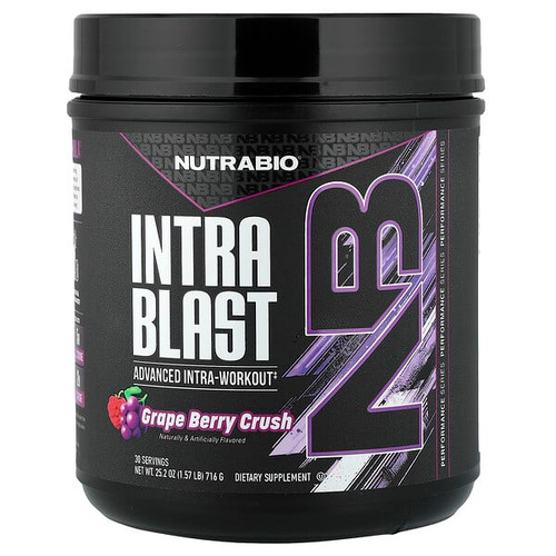 <img alt="NutraBio, Intra Blast, Advanced Intra-Workout, Grape Berry Crush, 1.57 lb (716 g)" title="NutraBio, Intra Blast, Advanced Intra-Workout, Grape Berry Crush, 1.57 lb (716 g),649908290108"