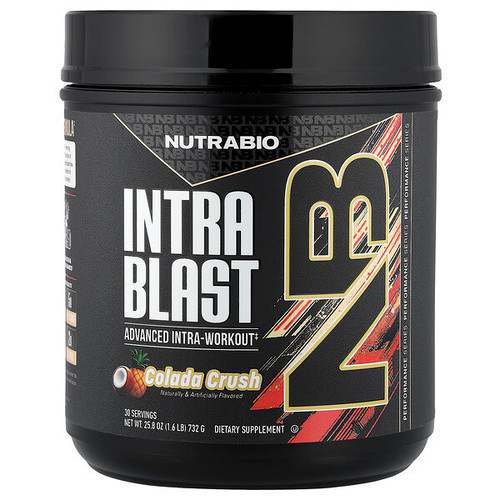 <img alt="NutraBio, Intra Blast, Advanced Intra-Workout, Colada Crush, 1.6 lb (732 g)" title="NutraBio, Intra Blast, Advanced Intra-Workout, Colada Crush, 1.6 lb (732 g),649908526702"