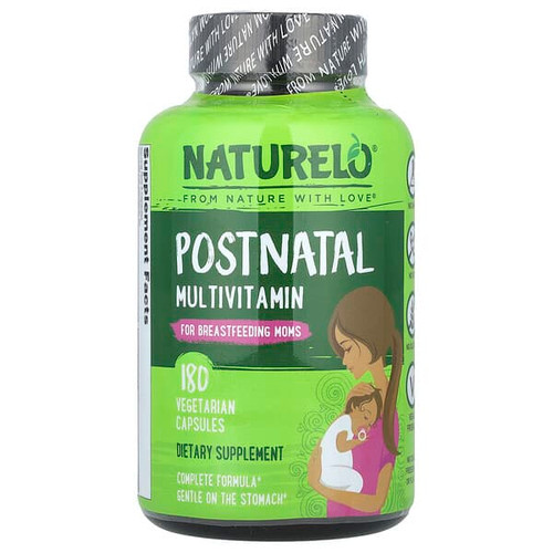 <img alt="NATURELO, Postnatal Multivitamin for Breastfeeding Moms, 180 Vegetarian Capsules" title="NATURELO, Postnatal Multivitamin for Breastfeeding Moms, 180 Vegetarian Capsules,628110628374"