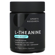 <img alt="Sports Research, L-Theanine, 200 mg, 120 Softgels" title="Sports Research, L-Theanine, 200 mg, 120 Softgels,023249091905"