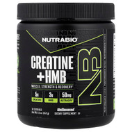 <img alt="NutraBio, Creatine + HMB, Unflavored, 8.5 oz (243 g)" title="NutraBio, Creatine + HMB, Unflavored, 8.5 oz (243 g),649908220235"