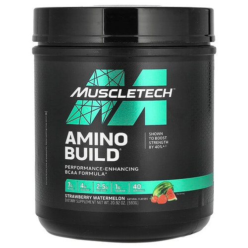 <img alt="MuscleTech, Amino Build, Strawberry Watermelon, 20.92 oz (593 g)" title="MuscleTech, Amino Build, Strawberry Watermelon, 20.92 oz (593 g),631656715811"