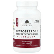 <img alt="Ancient Nutrition, Testosterone Support for Women + Collagen, 90 Capsules" title="Ancient Nutrition, Testosterone Support for Women + Collagen, 90 Capsules,816401028532"