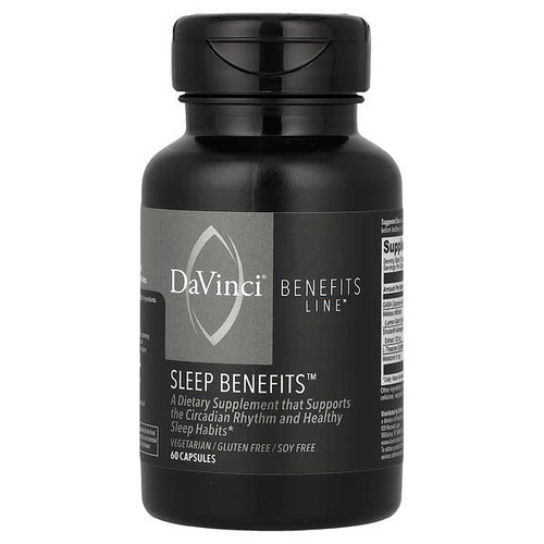 <img alt="DaVinci Laboratories, Sleep Benefits, 60 Capsules" title="DaVinci Laboratories, Sleep Benefits, 60 Capsules,026664006172"