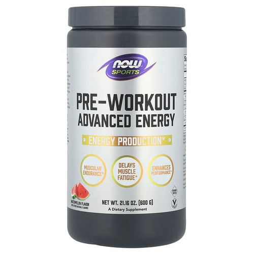 <img alt="Now Foods, Sports, Pre-Workout Advanced Energy, Watermelon, 21.16 oz (600 g)" title="Now Foods, Sports, Pre-Workout Advanced Energy, Watermelon, 21.16 oz (600 g),733739019455"