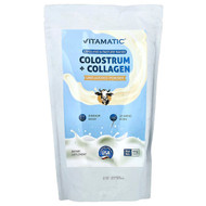 <img alt="Vitamatic, Colostrum + Collagen Powder, Unflavored, 16 oz (454 g)" title="Vitamatic, Colostrum + Collagen Powder, Unflavored, 16 oz (454 g),810078475576"