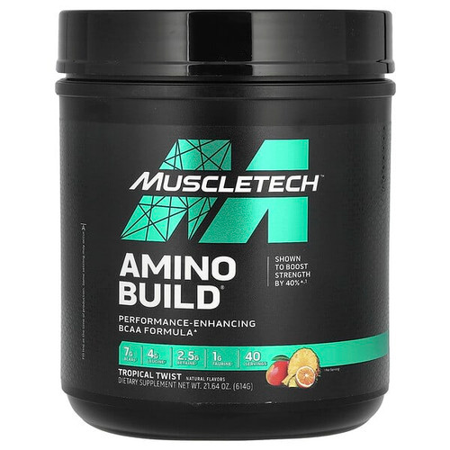 <img alt="MuscleTech, Amino Build, Tropical Twist, 21.64 oz (614 g)" title="MuscleTech, Amino Build, Tropical Twist, 21.64 oz (614 g),631656715804"