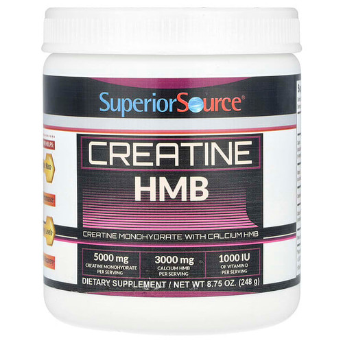 <img alt="Superior Source, Creatine HMB, 8.75 oz (248 g)" title="Superior Source, Creatine HMB, 8.75 oz (248 g),076635400553"