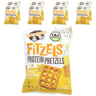 <img alt="Lenny & Larrys, Fitzels, Protein Pretzels, Boujie Mustard , 8 Packs, 3 oz (85 g) Each" title="Lenny & Larrys, Fitzels, Protein Pretzels, Boujie Mustard , 8 Packs, 3 oz (85 g) Each,00787692230839"