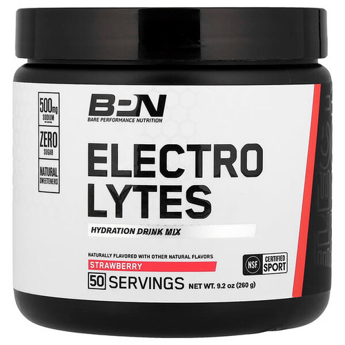 <img alt="BPN, Electrolytes, Hydration Drink Mix, Strawberry, 9.2 oz (260 g)" title="BPN, Electrolytes, Hydration Drink Mix, Strawberry, 9.2 oz (260 g),856622004762"