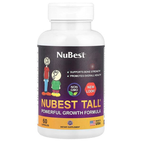 <img alt="NuBest, Tall, Powerful Growth Formula, 60 Capsules" title="NuBest, Tall, Powerful Growth Formula, 60 Capsules,850011016046"