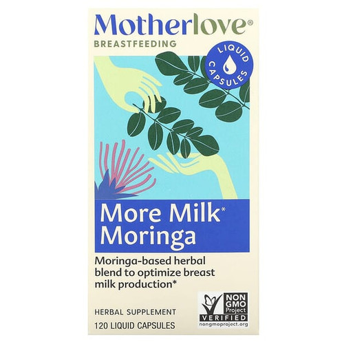 <img alt="Motherlove, Breastfeeding, More Milk Moringa, 120 Liquid Capsules" title="Motherlove, Breastfeeding, More Milk Moringa, 120 Liquid Capsules,759160520025"