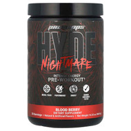 <img alt="ProSupps, HYDE Nightmare, Intense Energy Pre-Workout, Blood Berry, 14.35 oz (406.8 g)" title="ProSupps, HYDE Nightmare, Intense Energy Pre-Workout, Blood Berry, 14.35 oz (406.8 g),810034816344"