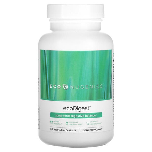 <img alt="Econugenics, ecoDigest, Long-Term Digestive Balance, 60 Vegetarian Capsules" title="Econugenics, ecoDigest, Long-Term Digestive Balance, 60 Vegetarian Capsules,892985000614"
