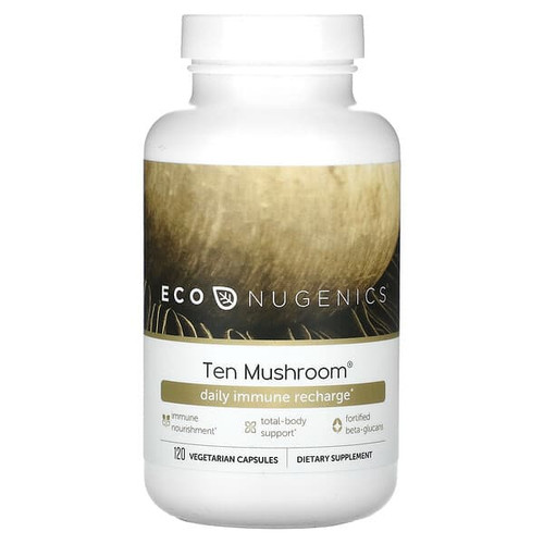 <img alt="Econugenics, Ten Mushroom, 120 Vegetarian Capsules" title="Econugenics, Ten Mushroom, 120 Vegetarian Capsules,892985000157"