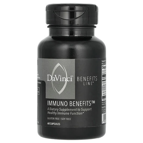 <img alt="DaVinci Laboratories, Benefits Line, Immuno Benefits, 60 Capsules" title="DaVinci Laboratories, Benefits Line, Immuno Benefits, 60 Capsules,026664005441"