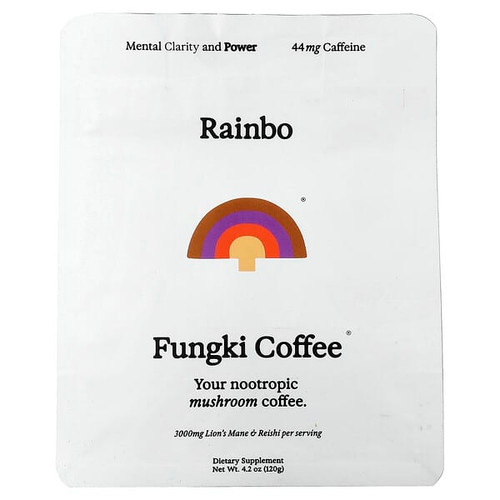 <img alt="Rainbo, Fungki Coffee, 4.2 oz (120 g)" title="Rainbo, Fungki Coffee, 4.2 oz (120 g),628176664224"