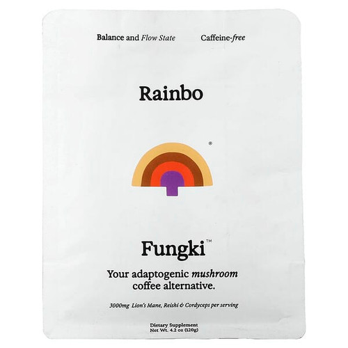 <img alt="Rainbo, Fungki, Caffeine-Free, 4.2 oz (120 g)" title="Rainbo, Fungki, Caffeine-Free, 4.2 oz (120 g),628176664699"