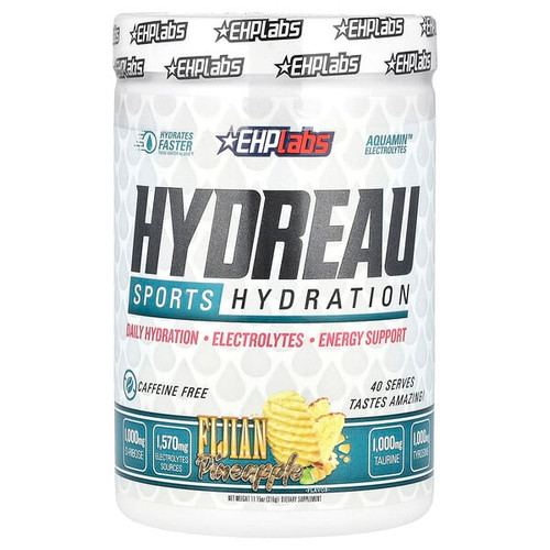 <img alt="EHPlabs, Hydreau Sports Hydration, Fijian Pineapple, 11.15 oz (316 g)" title="EHPlabs, Hydreau Sports Hydration, Fijian Pineapple, 11.15 oz (316 g),810095634772"