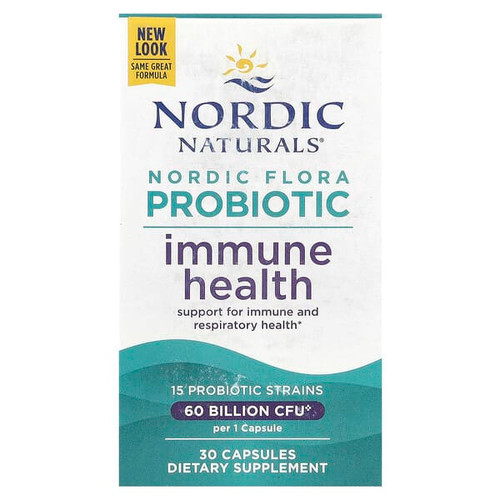 <img alt="Nordic Naturals, Nordic Flora Probiotic, Immune Health, 60 Billion CFU, 30 Capsules" title="Nordic Naturals, Nordic Flora Probiotic, Immune Health, 60 Billion CFU, 30 Capsules,768990016844"