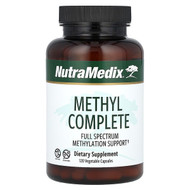 <img alt="NutraMedix, Methyl Complete, 120 Vegetable Capsules" title="NutraMedix, Methyl Complete, 120 Vegetable Capsules,728650054081"