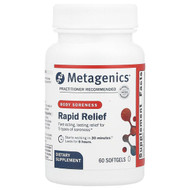 <img alt="Metagenics, Rapid Relief, Body Soreness, 60 Softgels" title="Metagenics, Rapid Relief, Body Soreness, 60 Softgels,755571961259"