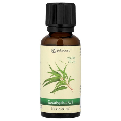 <img alt="Vitacost, 100% Pure Eucalyptus Oil, 1 fl oz (30 ml)" title="Vitacost, 100% Pure Eucalyptus Oil, 1 fl oz (30 ml),852466006016"