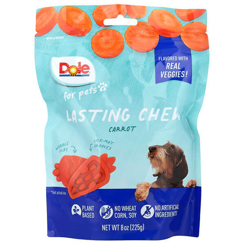<img alt="Dole for Pets, Lasting Chew, Carrot, 8 oz (225 g)" title="Dole for Pets, Lasting Chew, Carrot, 8 oz (225 g),306969054093"