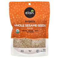 <img alt="Elan, Organic Whole Sesame Seeds, Raw, 8.8 oz (250 g)" title="Elan, Organic Whole Sesame Seeds, Raw, 8.8 oz (250 g),898220010332"