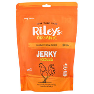 <img alt="Rileys Pets, Jerky Rolls, Dog Treats, Chicken & Rice, 10 oz (283 g)" title="Rileys Pets, Jerky Rolls, Dog Treats, Chicken & Rice, 10 oz (283 g),878941000058"