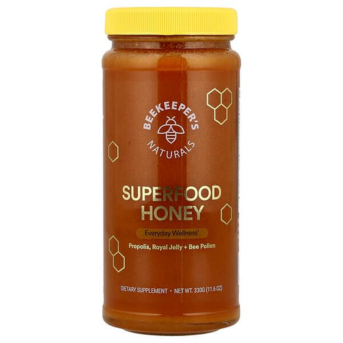 <img alt="Beekeepers Naturals, Superfood Honey, 11.6 oz (330 g)" title="Beekeepers Naturals, Superfood Honey, 11.6 oz (330 g),736211559357"